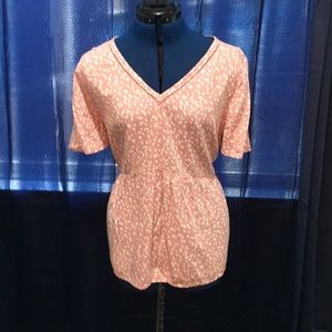New XL Pink blouse by dip. NWOT